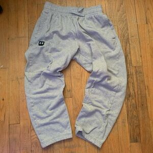 Gray Under Armour Sweatpants